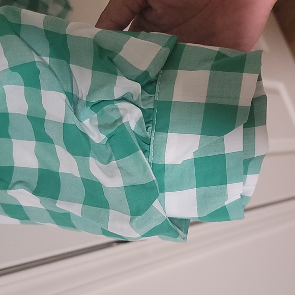 Puff sleeve crop top - Picture 2 of 3